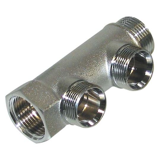 Immagine di COLLETTORE, IVR, 24-19, MF 3/4", INTERASSE 38 MM, 3 ATTACCHI