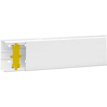 Immagine di CANALINA, COLORE BIANCO, LUNGHEZZA 2 MT, 100X60 MM
