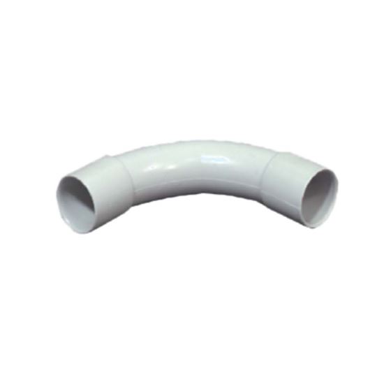 Immagine di CURVA A 90°, IP40, COLORE GRIGIO, 5 PEZZI, Ø 32 MM
