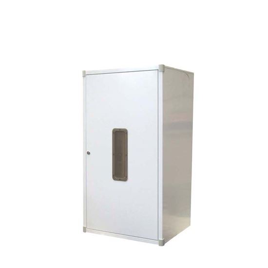 Immagine di KIT COPRICALDAIA, LAMIERA, COLORE BIANCO, 87X48X35 CM