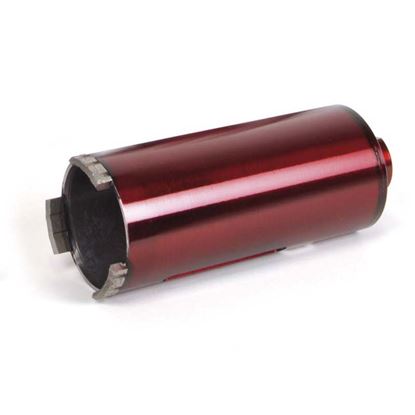 Immagine di FORETTO MONTOLIT, FRESA DIAMANTATA A SETTORI, FORATURA A SECCO PER CALCESTRUZZO/LATERIZIO/MATTONI, H 150 MM, Ø 112 MM