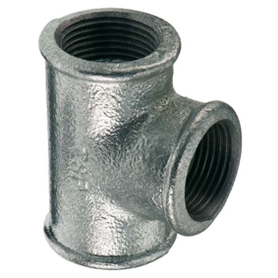 Immagine di TEE ZINCATO A 90°, FIGURA 130, FF 2"