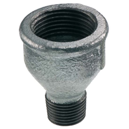 Immagine di MANICOTTO RIDOTTO ZINCATO, FIGURA 246, MF 1"X3/4"