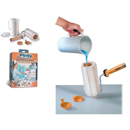 Immagine di RULLO CON SERBATOIO, 21 CM, 0,6 LT, CON VISCOSIMETRO