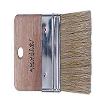 Immagine di SPALTER, MANICO LEGNO,  EFFETTO PENNELLATA, SETOLA, 150 MM