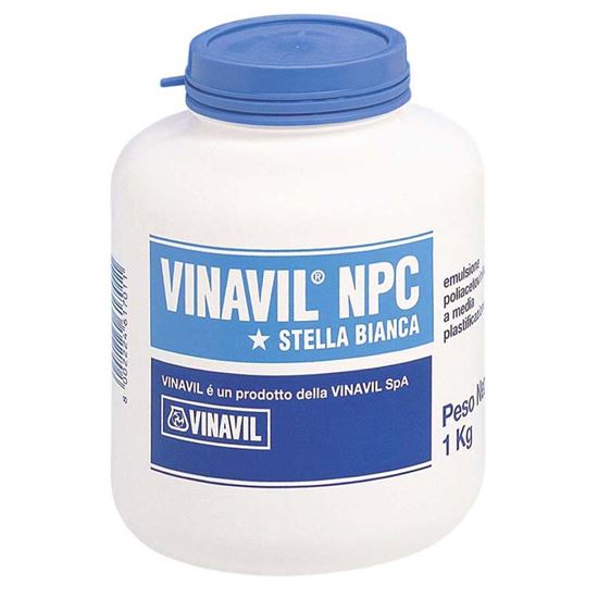 Immagine di ADESIVO VINAVIL NPC, IDEALE PER CARTOTECNICA E LEGATORIA, 1 KG