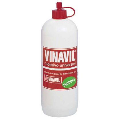 Immagine di ADESIVO VINAVIL, UNIVERSALE, X INCOLLARE LEGNO, CARTA, TELA, SUGHERO E MATERIALI POROSI, X LAVORI DI HOBBISTICA, 250 GR