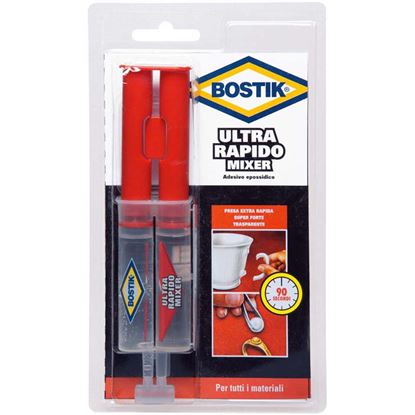 Immagine di ADESIVO BOSTIK ULTRARAPIDO MIXER, AGISCE IN UN MINUTO, 24 ML