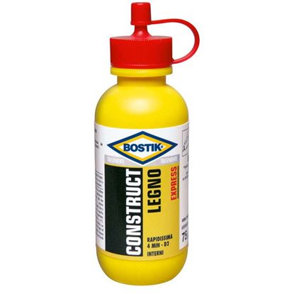 Immagine di COLLA VINILICA BOSTIK CONSTRUCT LEGNO, EXPRESS, RESISTENTE ALL'UMIDITÀ, 75 GR