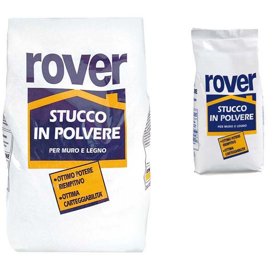 Immagine di STUCCO IN POLVERE PER MURO E LEGNO, IDEALE PER SUPERFICI INTERNE, 5 LT