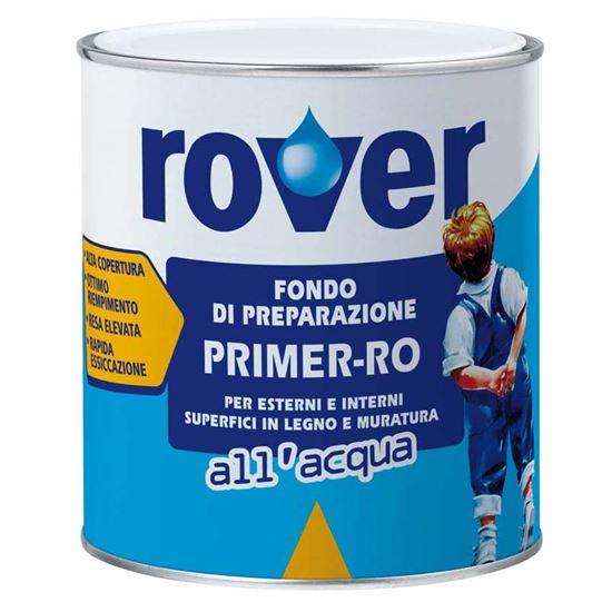 Immagine di FONDO DI PREPARAZIONE ROVER PRIMER-RO, PER SMALTI ALL'ACQUA, 0,75 LT
