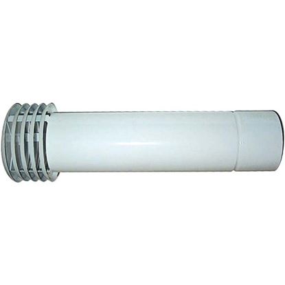 Immagine di ESALATORE FUMO, SMALTATO BIANCO, H 450 MM, Ø 100 MM