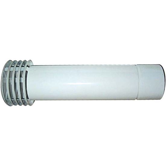 Immagine di ESALATORE FUMO, SMALTATO BIANCO, H 450 MM, Ø 110 MM