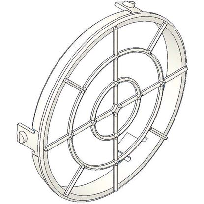 Immagine di GRIGLIA ASPIRAZIONE, NYLON, Ø 80 MM