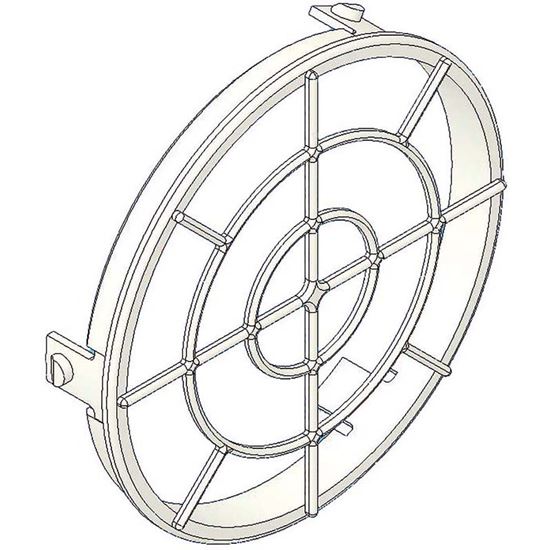 Immagine di GRIGLIA ASPIRAZIONE, NYLON, Ø 80 MM