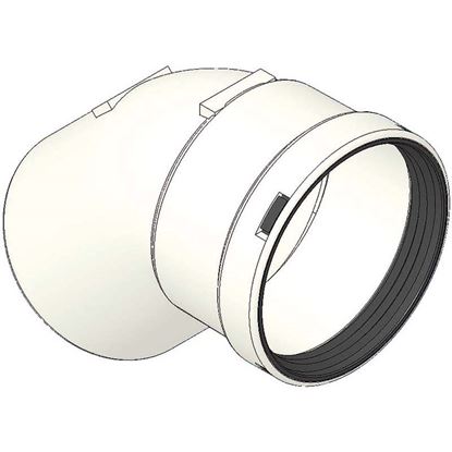 Immagine di CURVA PP 45°, MF Ø 80 MM, CON GUARNIZIONE