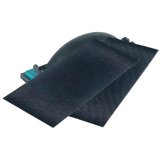 Immagine di TELA ABRASIVA, PER LEVIGATRICI ORBITALI, IN CARBURO DI SILICIO, STRUTTURA A PORO APERTO, 115X280 MM, 2 PEZZI, GRANA 220