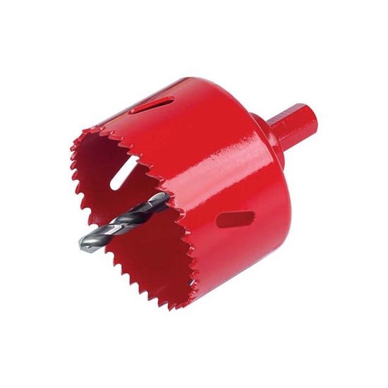 Immagine di SEGA A TAZZA BIMETALLICA, ADATTA X LEGNO, ACC., MATERIE SINTETICHE, CARTONG., CODOLO ESAG., PROF.TAGLIO 40 MM, Ø 40 MM