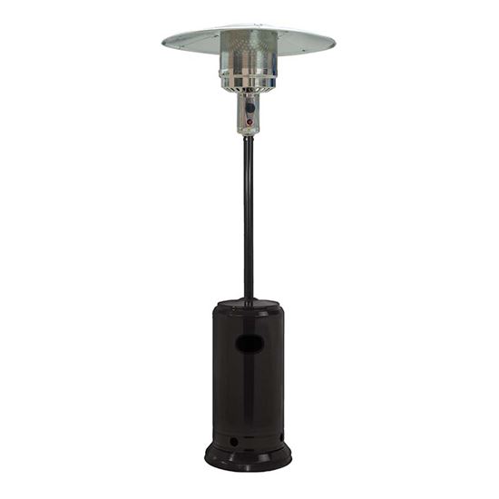 Immagine di RISCALDATORE A RAGGI INFRAROSSI, ACCENSIONE PIEZOEL., VALVOLA ANTICADUTA, H 210 CM, STRUTT.ACCIAIO INOX, 20,5 KG, NERO