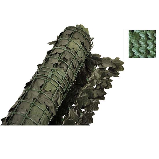 Immagine di SIEPE MODELLO EDERA, COLORE VERDE, 1800 FOGLIE, 3X1,5 MT