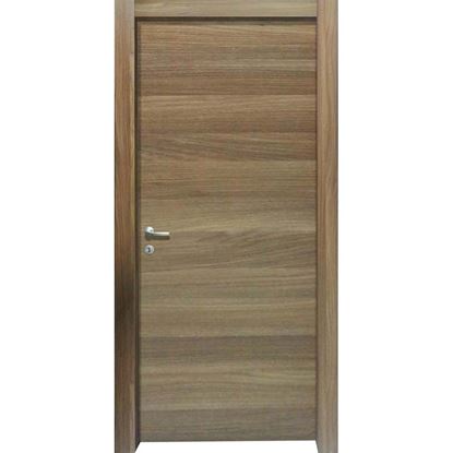 Immagine di PORTA TOP MICHELA , BATTENTE IN LAMINATO PALISSANDRO BLU DX DA 88COPRIFILI TELESCOPICI IN LEGNO LISTELLARE