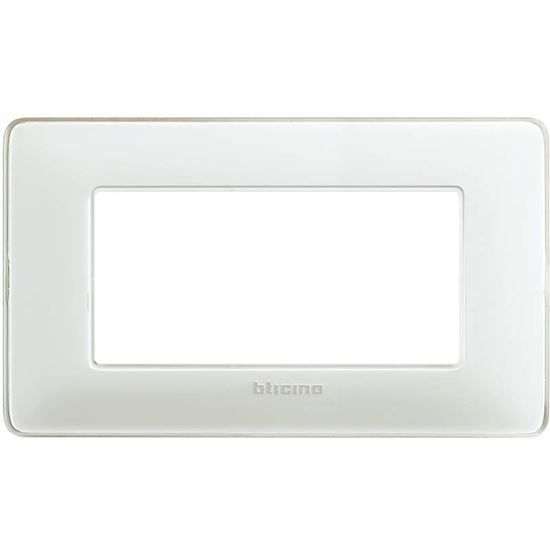 Immagine di PLACCA 2 POSTI, SILVER, SERIE MATIX