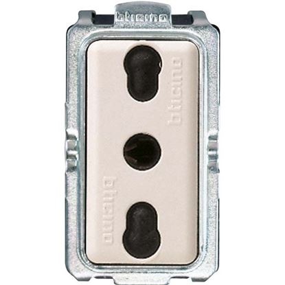 Immagine di PRESA BIPASSO, MAGIC, 2P+T, 10/16 A
