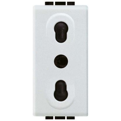 Immagine di PRESA 2P+T, LIGHT, 10/16 A, 250 VAC, BIPASSO