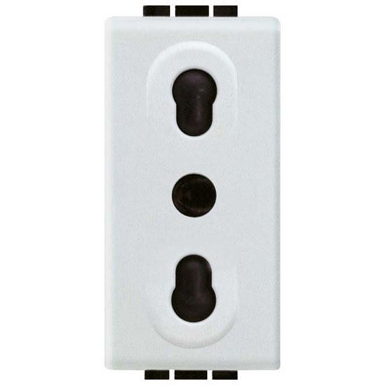 Immagine di PRESA 2P+T, LIGHT, 10/16 A, 250 VAC, BIPASSO