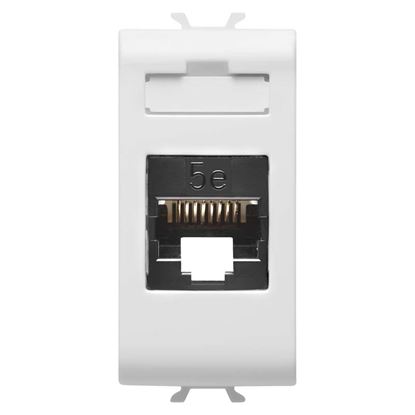 Immagine di CONNETTORE DATI GEWISS, CHORUS, RJ45, COLORE BIANCO