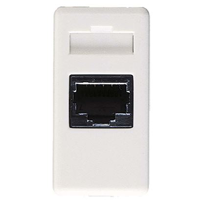 Immagine di CONNETTORE TELEFONICO SYSTEM, GEWISS, RJ11, COLORE BIANCO