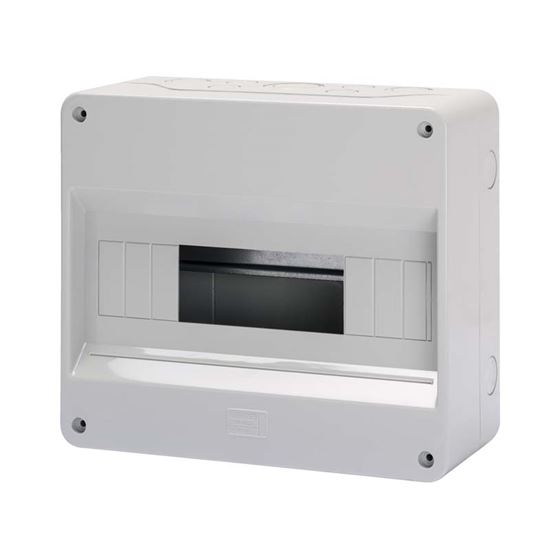 Immagine di CENTRALINO DA PARETE GEWISS, SENZA PORTA, ALLOGGIAMENTO MORSETTIERE, IP40, 12 MODULI