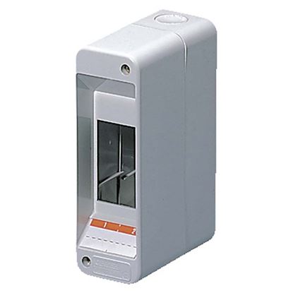 Immagine di CENTRALINO DA ARREDO GEWISS, PARETI LISCE, ALLOGGIAMENTO MORSETTIERE, 18X2, IP40, 36 MODULI