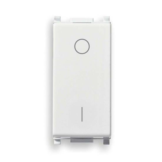 Immagine di INTERRUTTORE 2P, 16 AX, PLANA, COLORE BIANCO