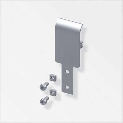 Immagine di GANCIO COLLEGAMENTO, ALLUMINIO NATURALE