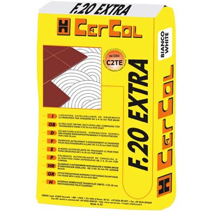Immagine di COLLA, F20, SCIVOLAMENTO VERTICALE NULLO, 5 KG, COLORE BIANCO