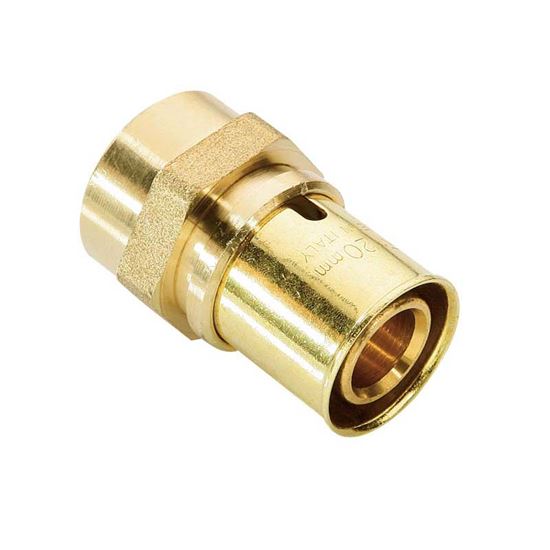 Immagine di RACCORDO A PRESSARE FIT, DIRITTO FEMMINA, Ø20X3/4, GAS