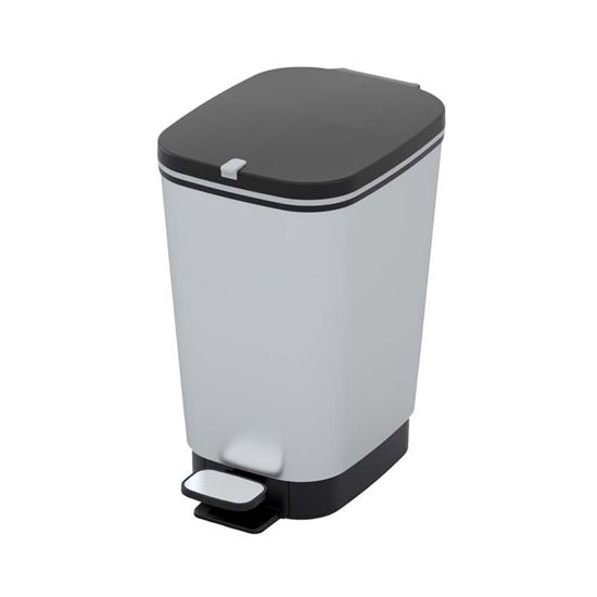 Immagine di PATTUMIERA CHIC S, A PEDALE CON SACCHETTO DA 10 LT MISURA  18X27X30 CM