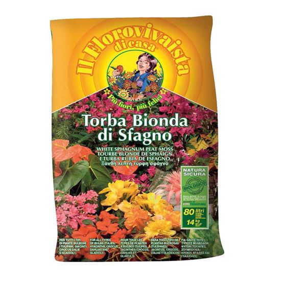 Immagine di TERRICCIO TORBA DI SFAGNO 70 LT