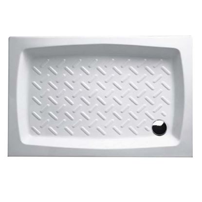 Immagine di PIATTO DOCCIA, CERAMICA ALTHEA, 72X90XH10 CM, COLORE BIANCO
