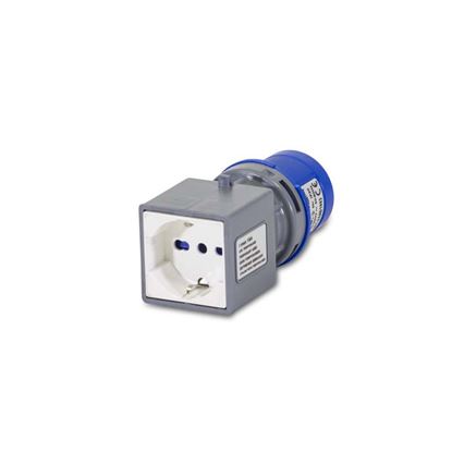Immagine di ADATTATORE INDUSTRIALE, 220V DA CEE A UNIVERSALE 