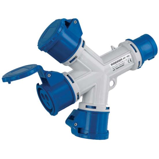 Immagine di MOLTIPLICATORE INDUSTRIALE 220V, DA 1 CEE A 3 CEE