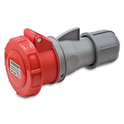 Immagine di PRESA INDUSTRIALE DRITTA, STAGNA, CABLAGGIO RAPIDO, BASSA TENSIONE, 16 A, 6H, 50-60 HZ, IP67, 400 V, 3P+T