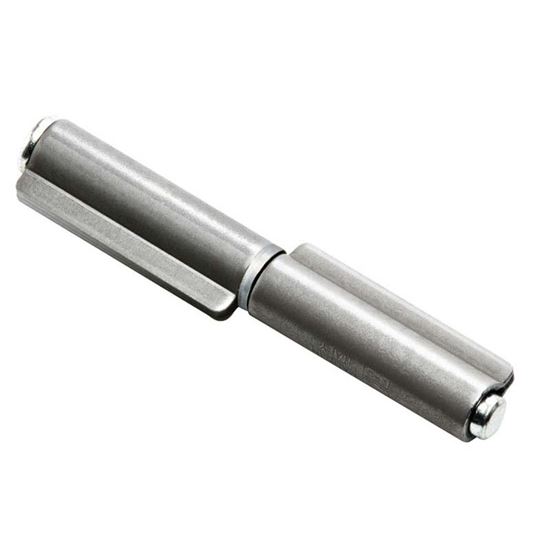 Immagine di CERNIERA A SALDARE 2 ALI, PERNO SFILABILE, LUNGHEZZA 174 MM, PORTATA 250 KG