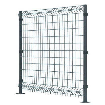 Immagine di PANNELLO RIGIDO ZINCATO PLASTIFICATO MAGLIA 100X50 MM H 120 MM