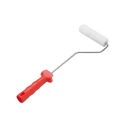 Immagine di MINIRULLO POLIESTERE BIANCO, MANICO POLIPRO CORTO, 11 CM