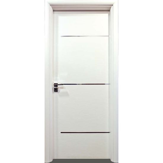 Immagine di PORTA GRETA BIANCO BATT., REVERS., 68X214 CM, TELAIO PIATTO, ACC. CRS