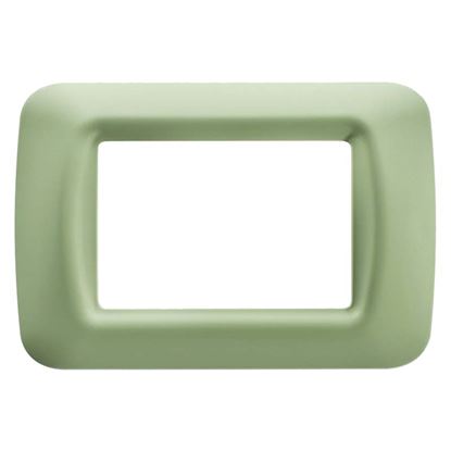 Immagine di PLACCA 3 MODULI SYSTEM TOP VERDE VENEZIA
