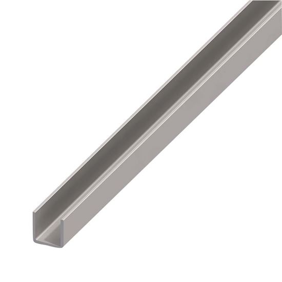 Immagine di PROFILI ACCIAIO A U, SPESSORE 2 MM, 20X20 MM, 2 MT
