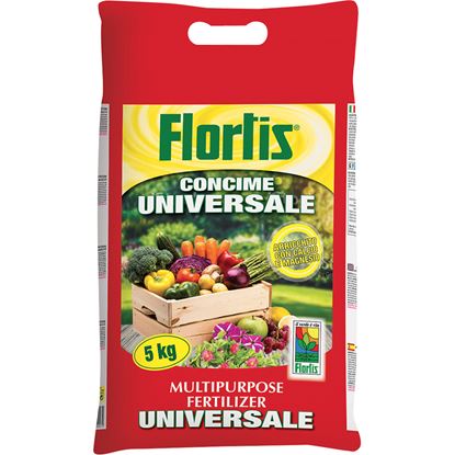 Immagine di CONCIME UNIVERSALE ROSSO, PER ORTI, AIUOLE, CESPUGLI, SIEPI, ALBERI E PRATI, 5 KG